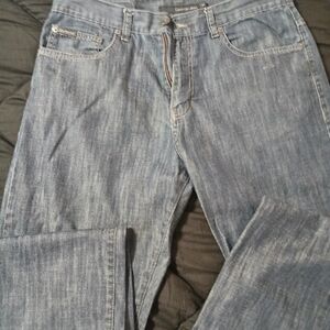 Selling my Calvin Klein relaxed straight fit jeans size 34x32